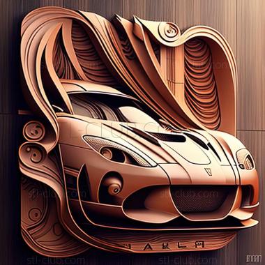 3D мадэль Koenigsegg Agera R (STL)